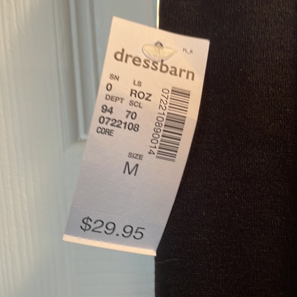 Roz & Ali New With Tags Black Skirt - Picture 2 of 4